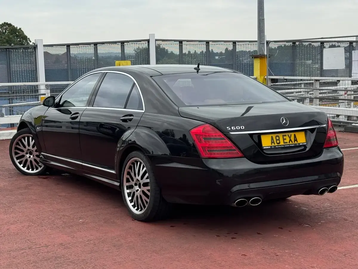 Used Mercedes S600L 2007 Black Sedan