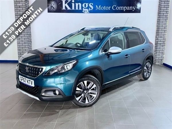 Green Used 2018 Peugeot 2008 Allure SUV | £6,290 (Fair price) - Image 1/1