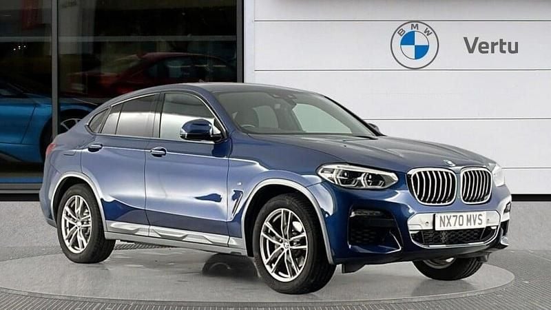 Blue Used 2020 BMW X4 M Sport SUV | £30,834 (Fair price) - Image 1/3