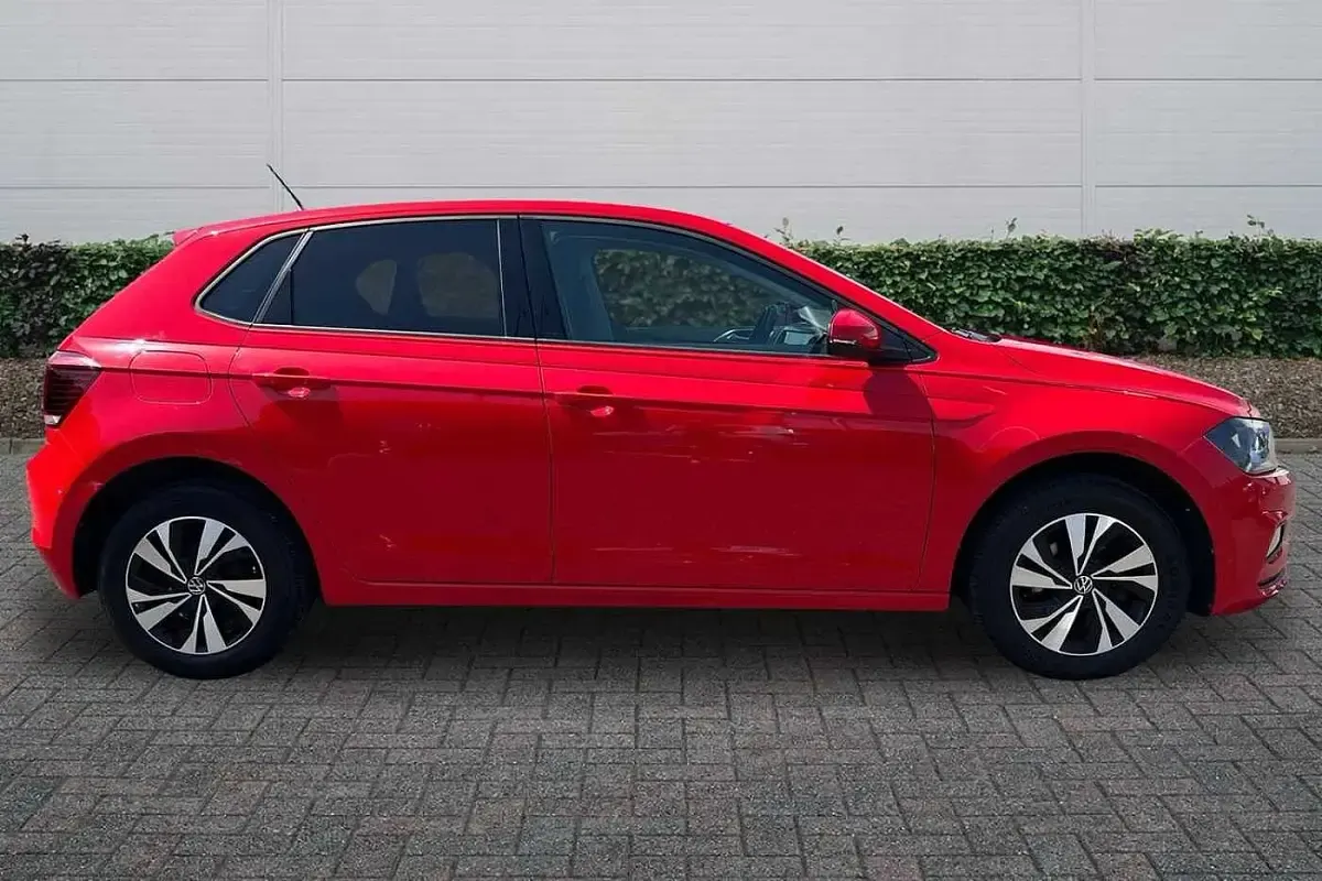Used VW Polo Match 95 HP (69 kW) 2021 Red Hatchback