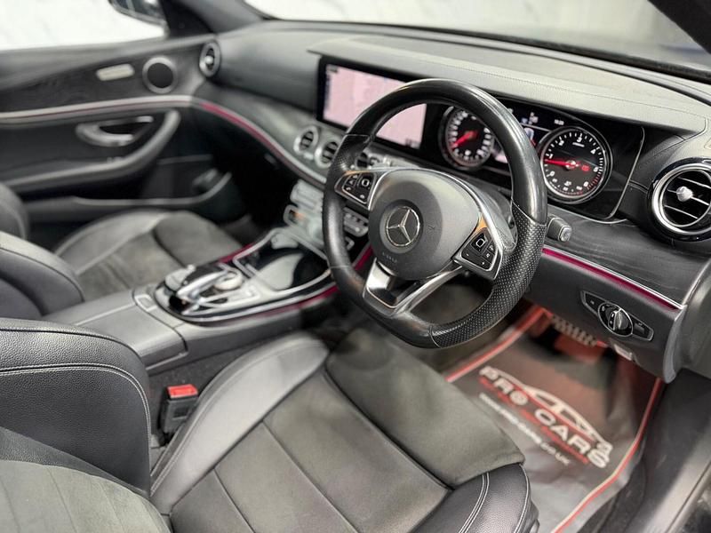 Used Mercedes E220 AMG line 2016 Black Sedan