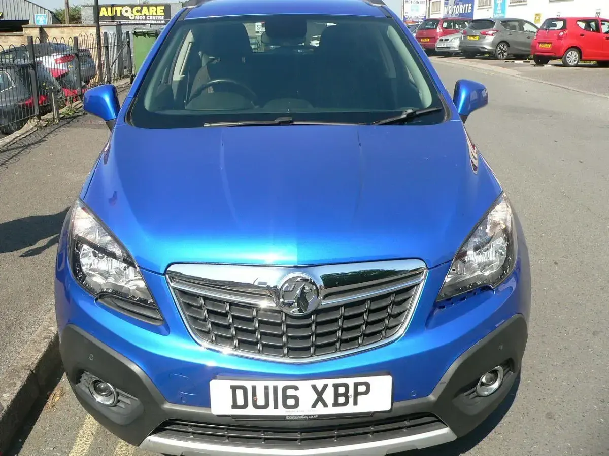 Used Vauxhall Mokka S 115 HP (84 kW) 2016 Blue SUV