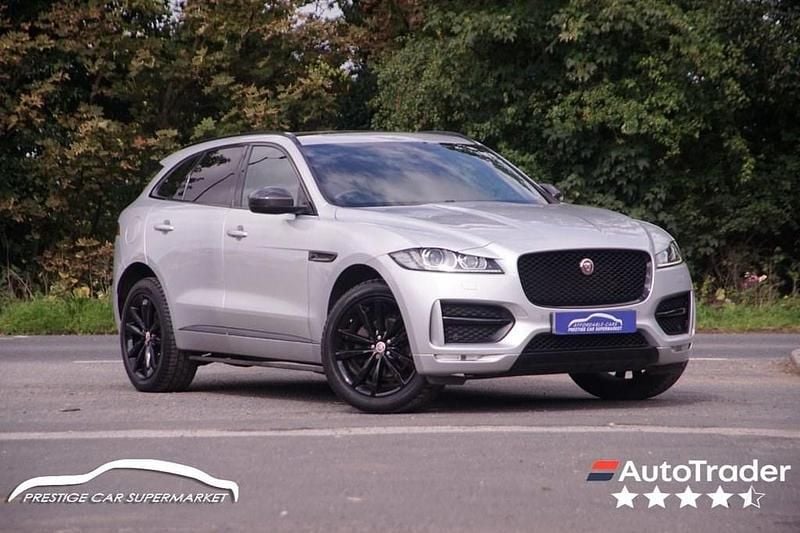 Silver Used 2016 Jaguar F-Pace R-Sport SUV | £15,499 (Good price) - Image 1/4
