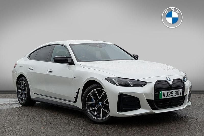 White Used 2025 BMW i4 Shadowline Sedan | £45,993 (Good price) - Image 1/4