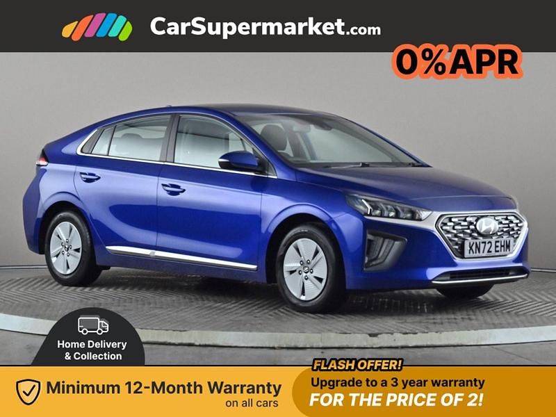 Blue Used 2022 Hyundai Ioniq Premium Hatchback | £18,497 (Expensive) - Image 1/3