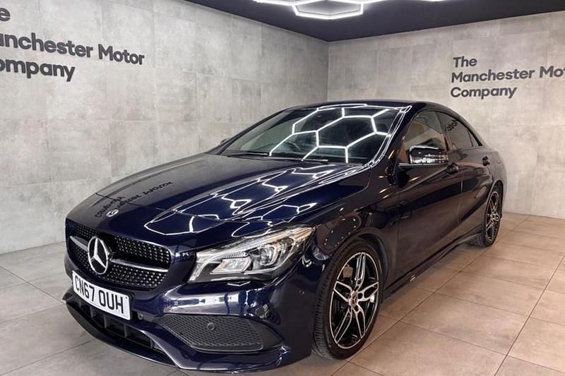 Blue Used 2017 Mercedes CLA220 AMG line Sedan | £14,390 (Fair price) - Image 1/1