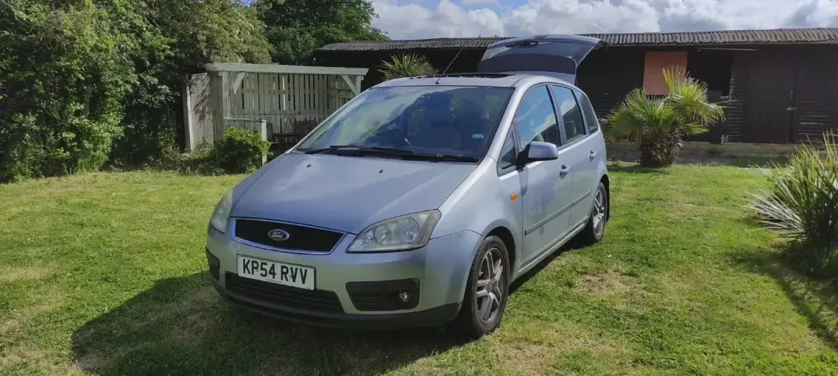 Używany Ford C-MAX Zetec 2004 Srebrny Minivan
