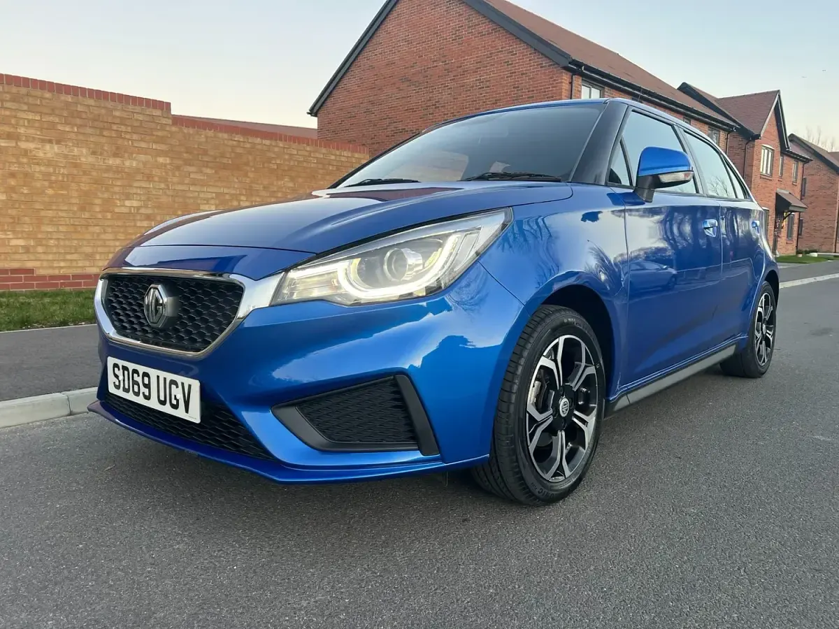 Used MG MG3 Excite 106 HP (77 kW) 2019 Blue Hatchback
