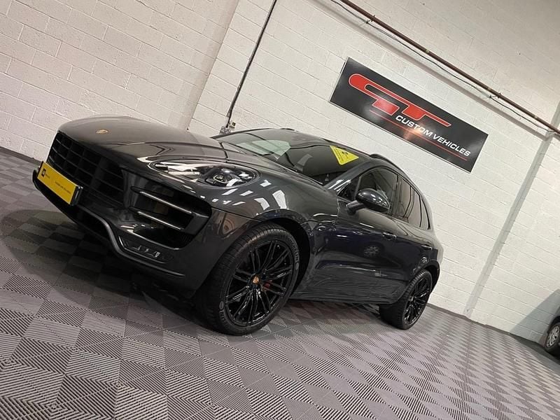Grey Used 2018 Porsche Macan Turbo SUV | £33,990 (A bit pricey) - Image 1/4