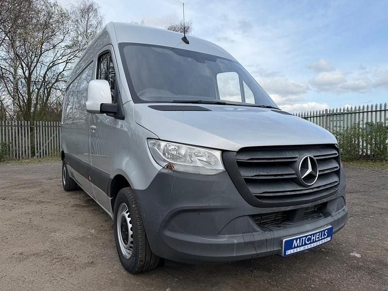 Begagnad Mercedes Sprinter 2019 Silver Van