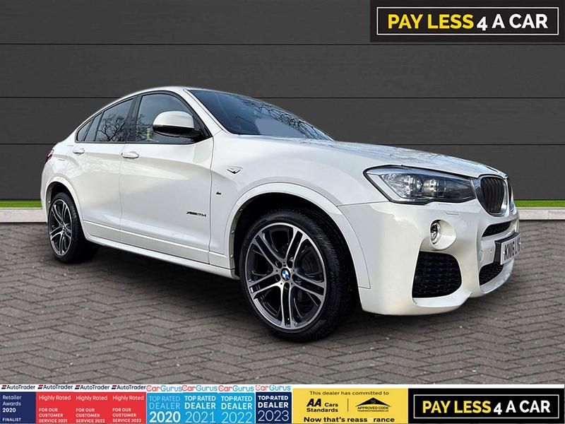 White Used 2016 BMW X4 M Sport SUV | £14,989 (Fair price) - Image 1/4