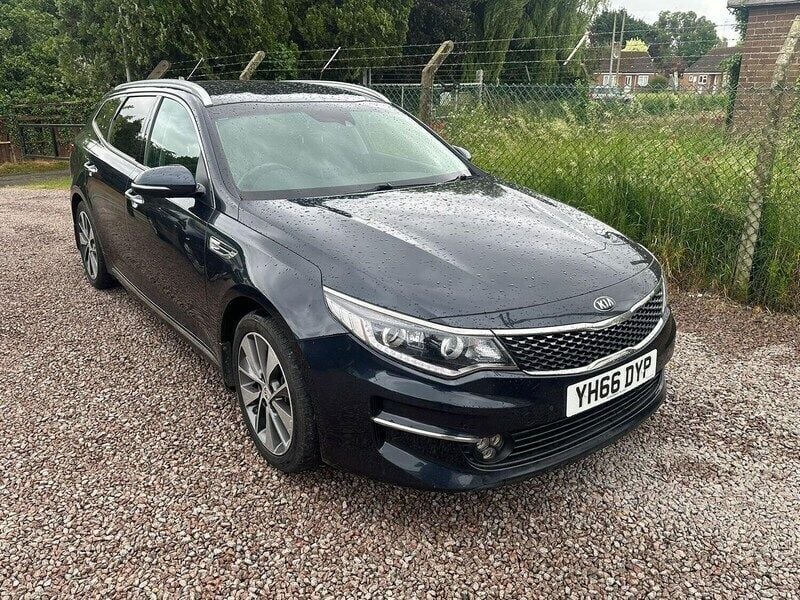 Blue Used 2016 Kia Optima 2 Estate | £5,295 (Good price) - Image 1/4