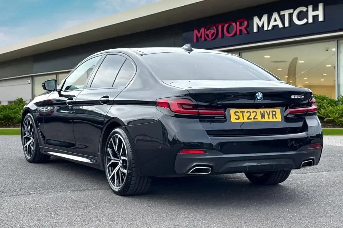 Used BMW 520 M Sport 2022 Black Sedan