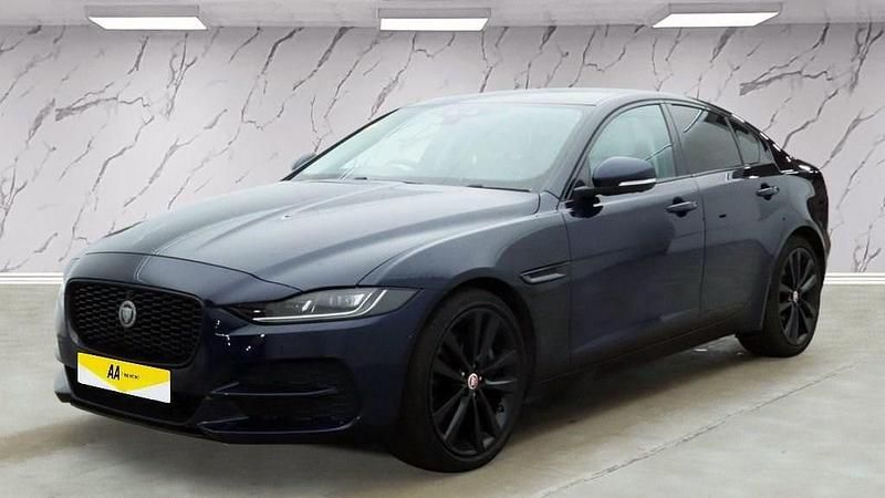 Used Jaguar XE 300 HP (220 kW) 2020 Blue Sedan