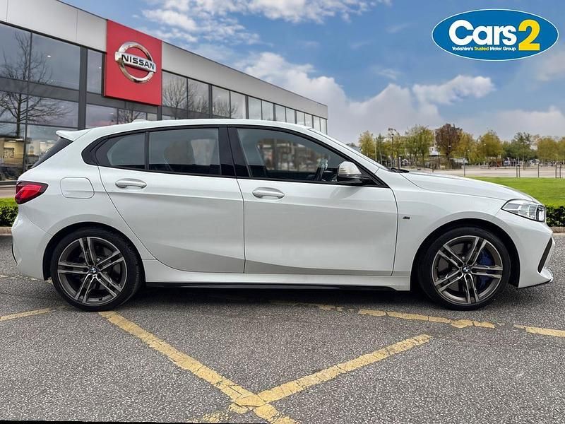 Used BMW M135 Comfort Edition 301 HP (221 kW) 2020 White Hatchback