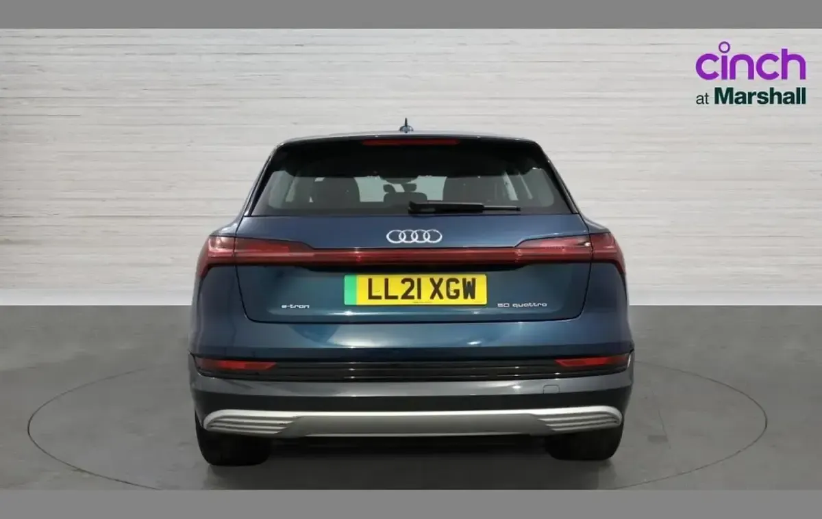 Used Audi e-tron Advanced 230 kW (313 HP) 2021 Blue SUV