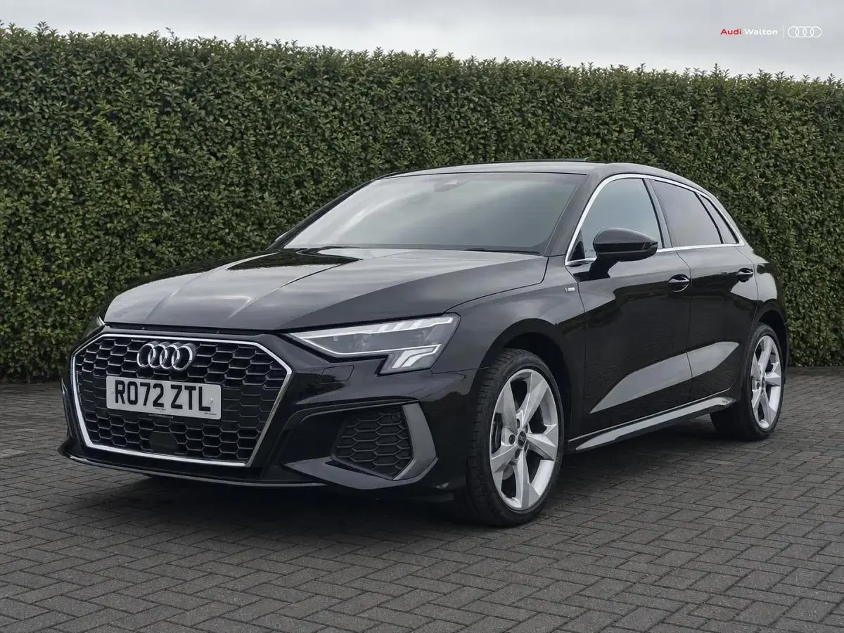 Used Audi A3 e-tron S-Line 2022 Black Hatchback