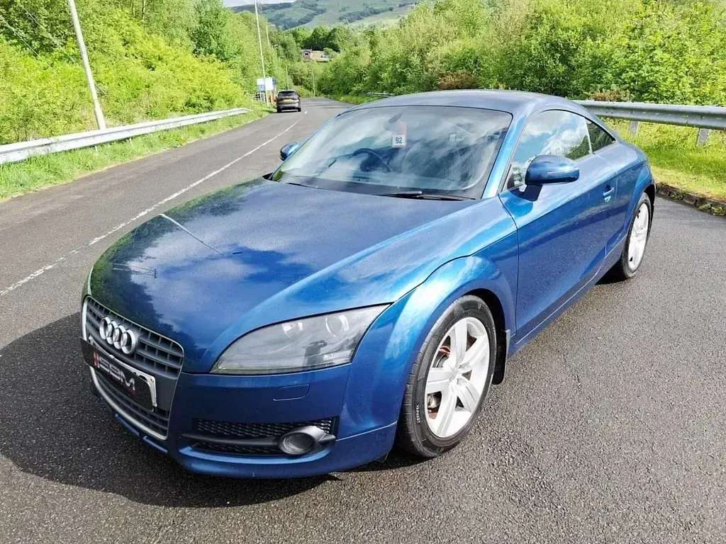 Used Audi TT 200 HP (147 kW) 2008 Blue Coupe