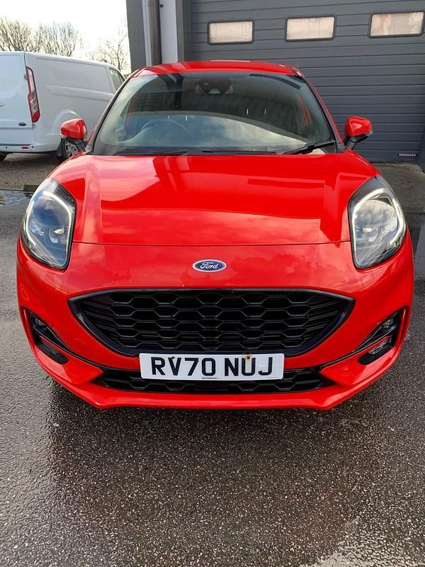 Usado Ford Puma ST-Line X 2020 Vermelho Citadino