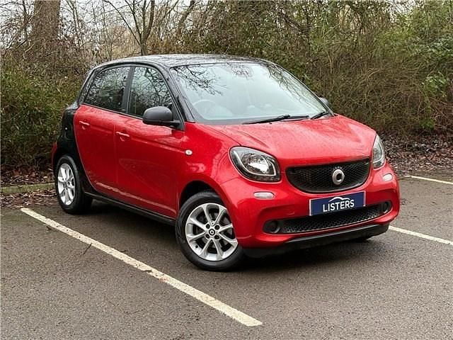 Used Smart ForFour Passion 2017 Black Hatchback