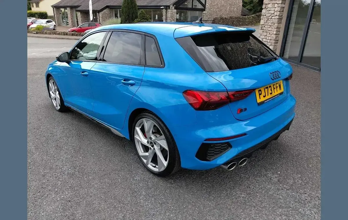 Used Audi S3 Sportback Black Edition 310 HP (228 kW) 2023 Blue Hatchback