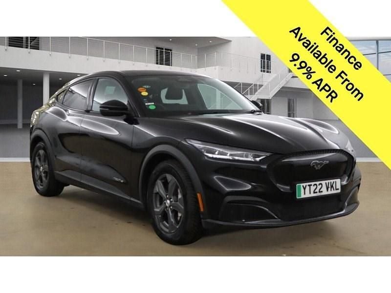 Absolute black (standard paint) Used 2022 Ford Mustang Mach-E Standard Range SUV | £20,695 - Image 1/3