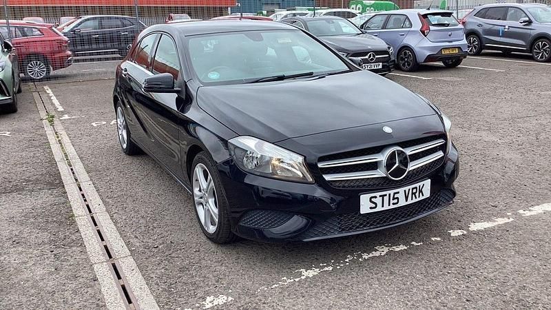 Black Used 2015 Mercedes A180 Sport Edition Hatchback | £8,200 (Good price) - Image 1/4