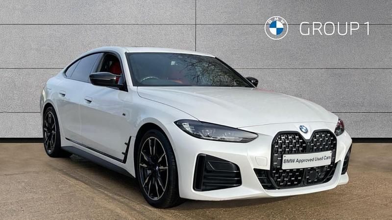 Used BMW M440 M Sport 369 HP (271 kW) 2022 White Sedan