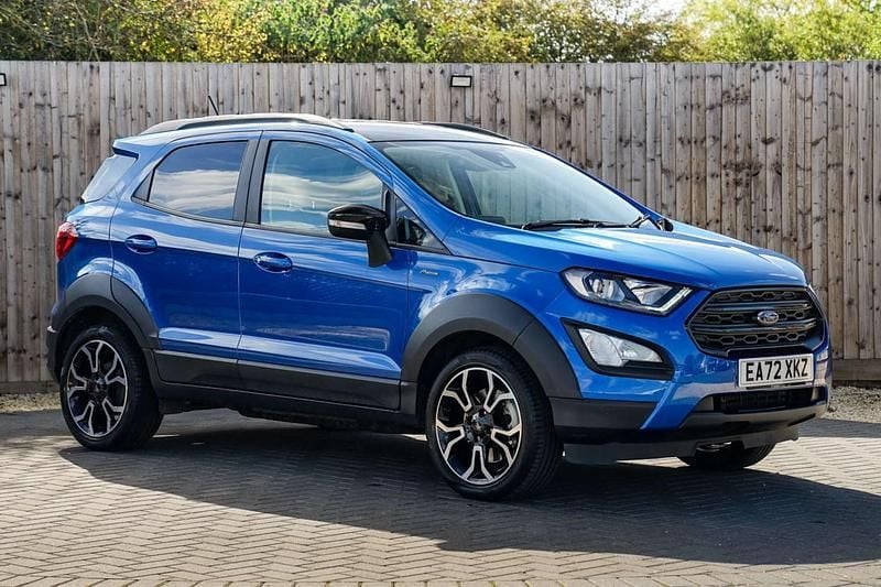 Blue Used 2022 Ford Ecosport Active SUV | £13,595 (Fair price) - Image 1/4
