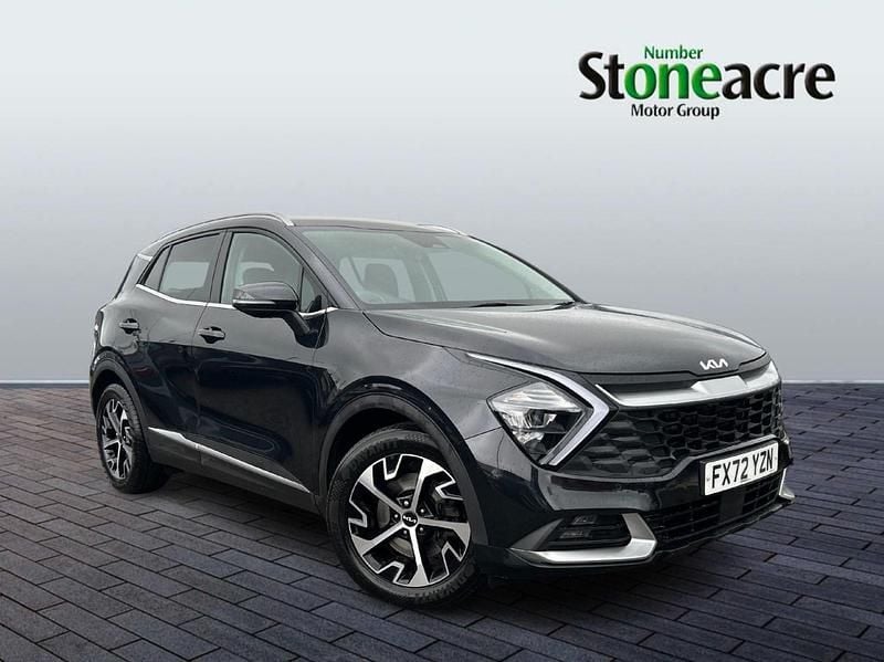 Black Used 2022 Kia Sportage 3 SUV | £18,495 (Fair price) - Image 1/4