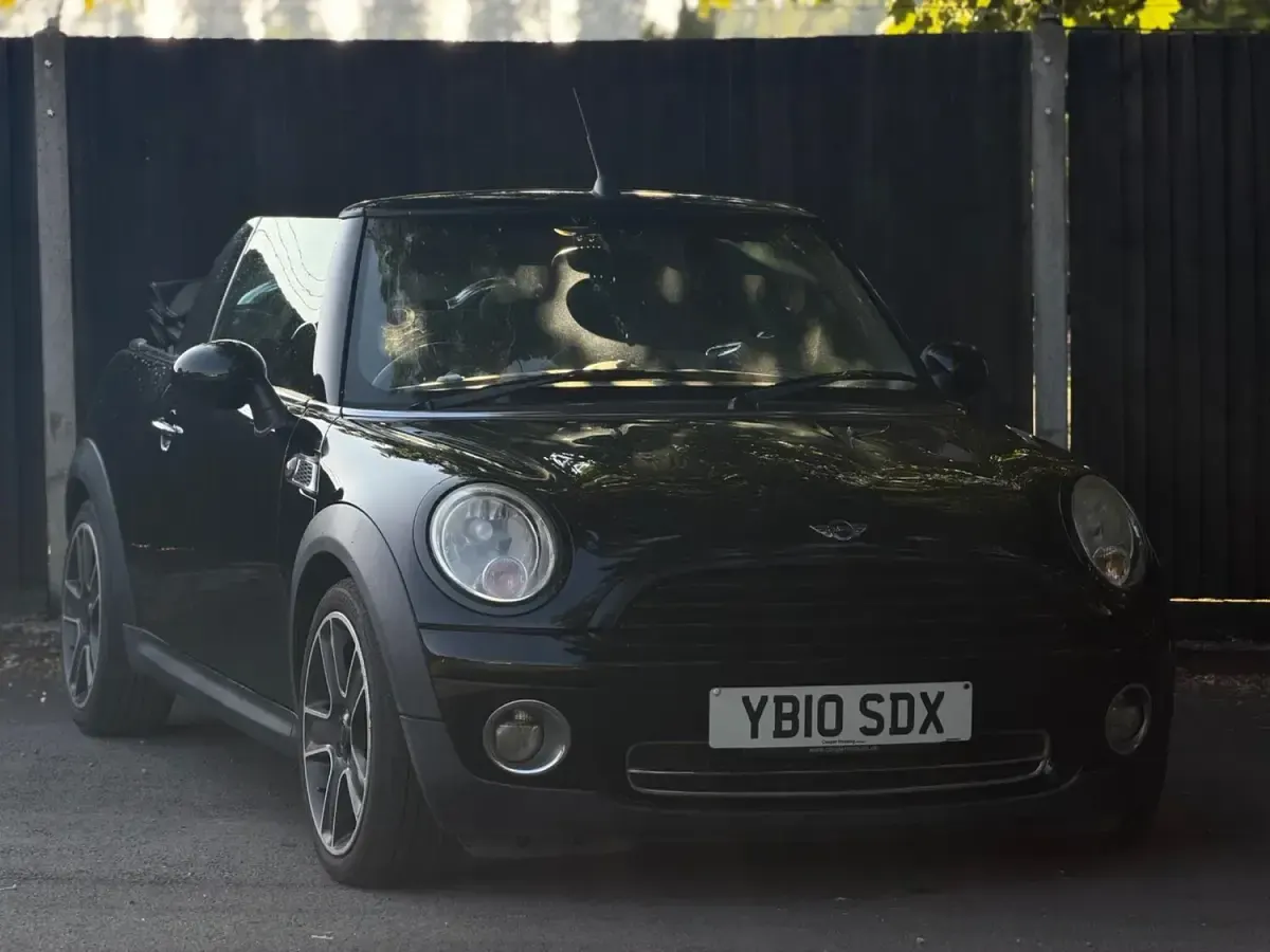 Used Mini Cooper Cabriolet 2010 Black Cabriolet