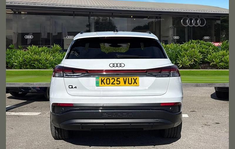 Used Audi Q4 e-tron Black Edition 210 kW (286 HP) 2025 White SUV