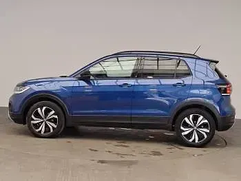 Used VW T-Cross Black Edition 110 HP (80 kW) 2024 Blue SUV