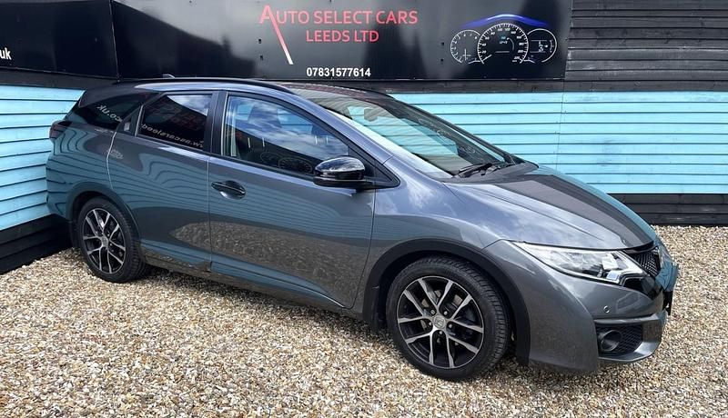 Grey Used 2018 Honda Civic Sport Estate | £12,950 (Fair price) - Image 1/4