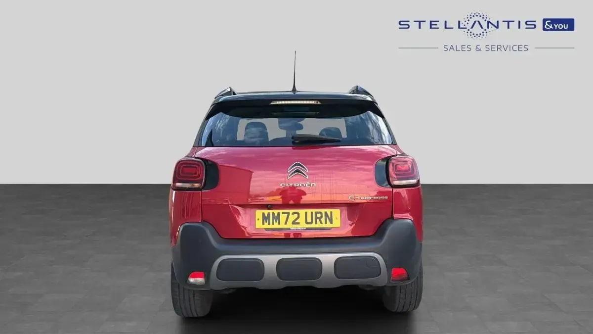 Usado Citroën C3 Aircross PureTech 108 HP (79 kW) 2022 Vermelho SUV
