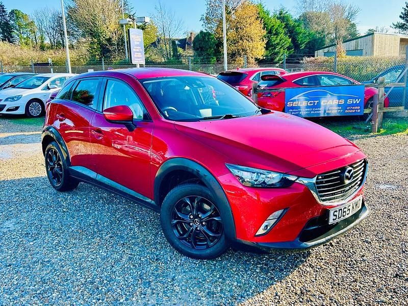 Red Used 2015 Mazda CX-3 SUV | £5,995 (Fair price) - Image 1/4