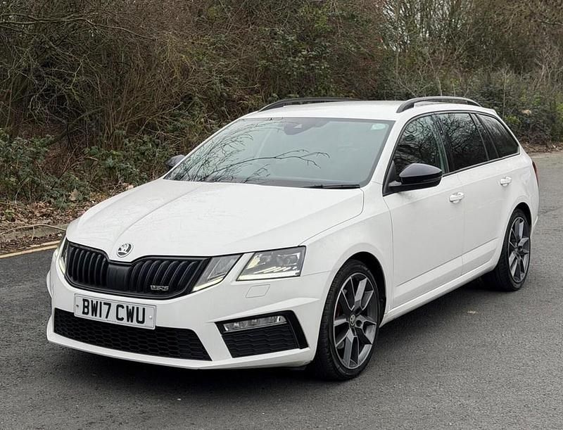 Used Skoda Octavia vRS 2017 White Estate