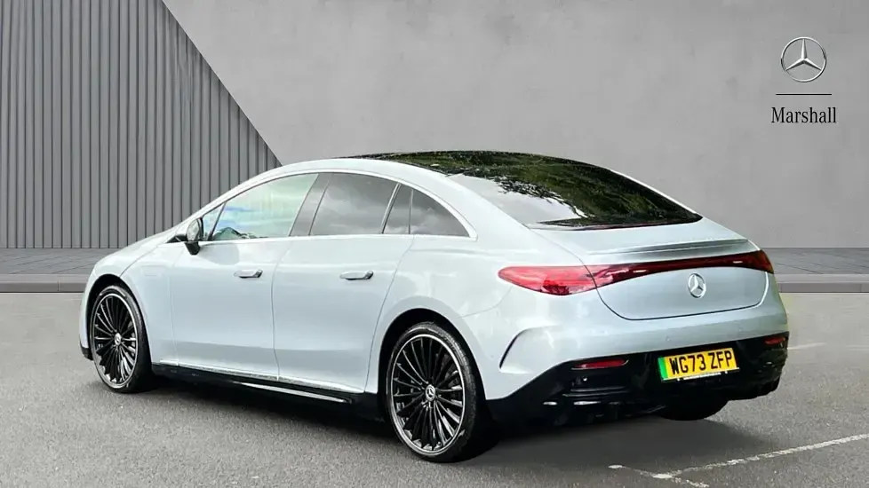 Used Mercedes EQE300 AMG Line Premium Plus 180 kW (245 HP) 2024 Silver Sedan