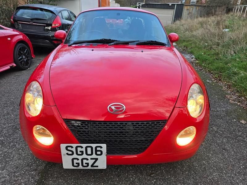 Red Used 2006 Daihatsu Copen Cabriolet | £650 - Image 1/4