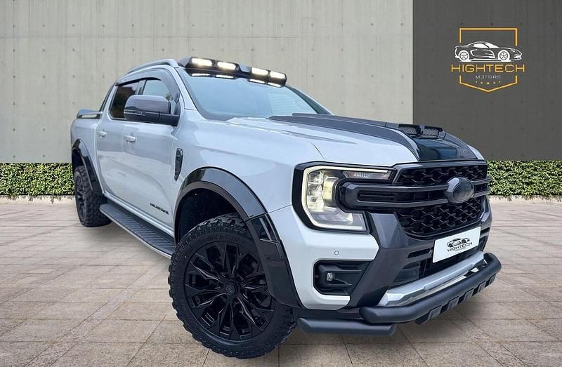 Silver Used 2024 Ford Ranger Wildtrack Pickup | £41,998 (Expensive) - Image 1/4