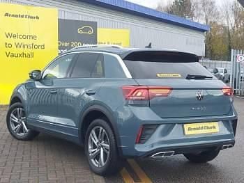 Used VW T-Roc R-line 150 HP (110 kW) 2023 Blue SUV