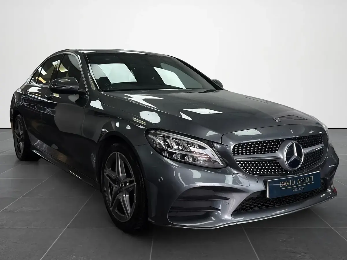 Used Mercedes C200 AMG line 2018 Grey Sedan