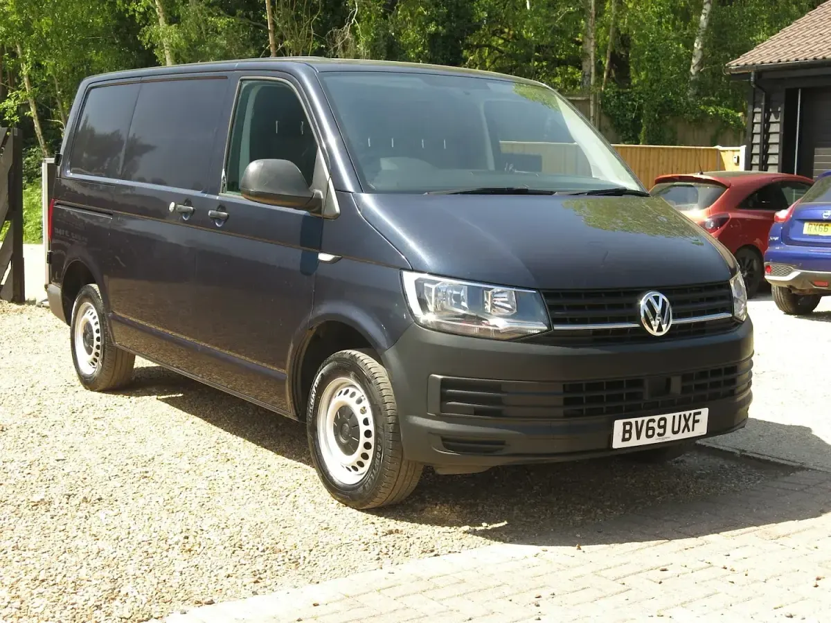 Used VW T6.1 Startline 102 HP (75 kW) 2019 Blue Van