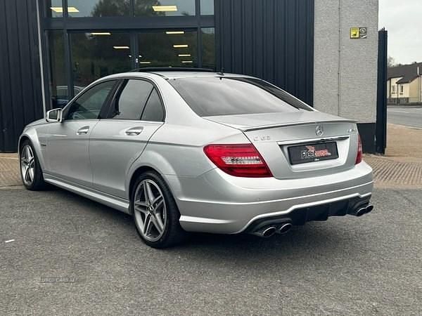 Used Mercedes C63 AMG AMG 457 HP (336 kW) 2013 Silver Sedan