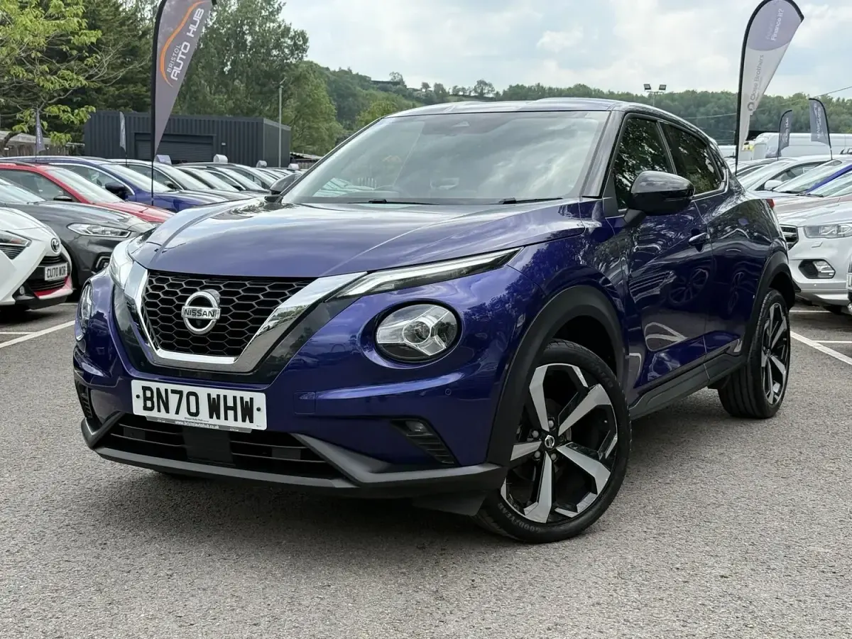 Used Nissan Juke Tekna 2020 Blue SUV