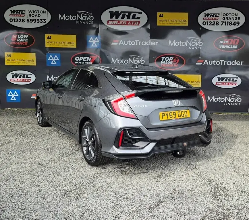 Używany Honda Civic SR 120 KM (88 kW) 2019 Szary Hatchback