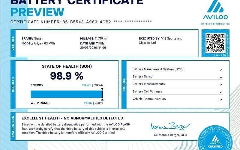 Used Nissan Ariya 160 kW (218 HP) 2025 SUV