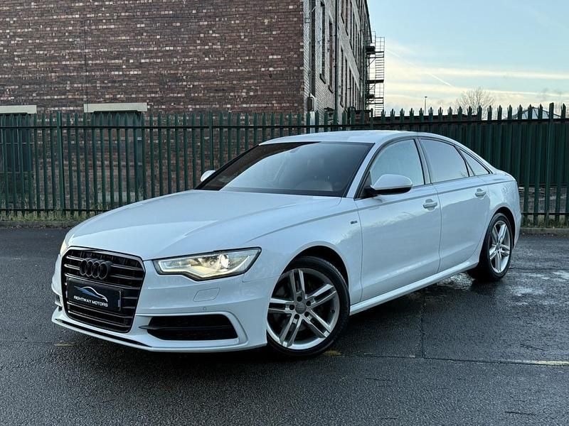 White Used 2012 Audi A6 S-Line Sedan | £7,495 (Fair price) - Image 1/4
