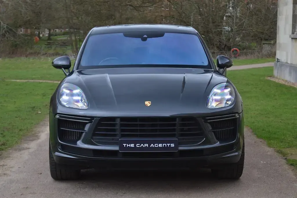 Used Porsche Macan Turbo 2021 Agate grey metallic SUV