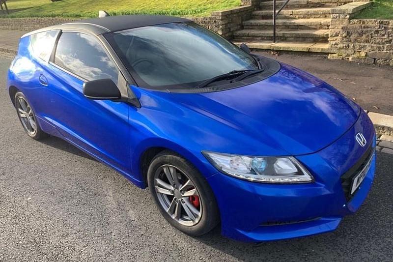 Used Honda CR-Z Hybrid 2010 Blue Coupe